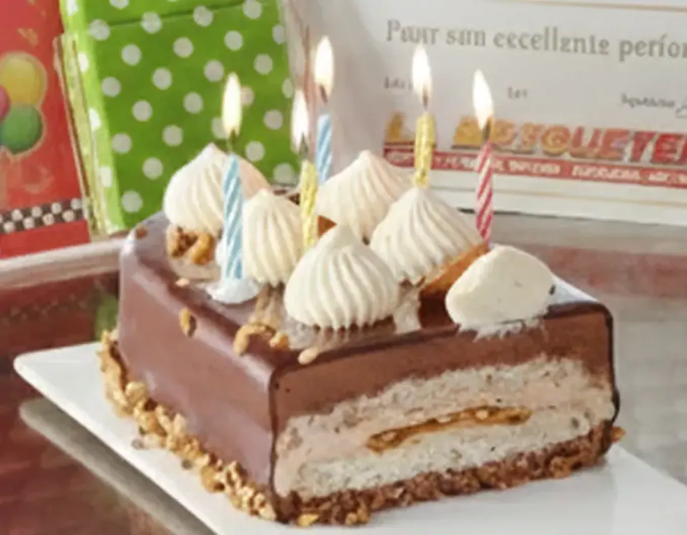 Gâteau Chocolat Praliné