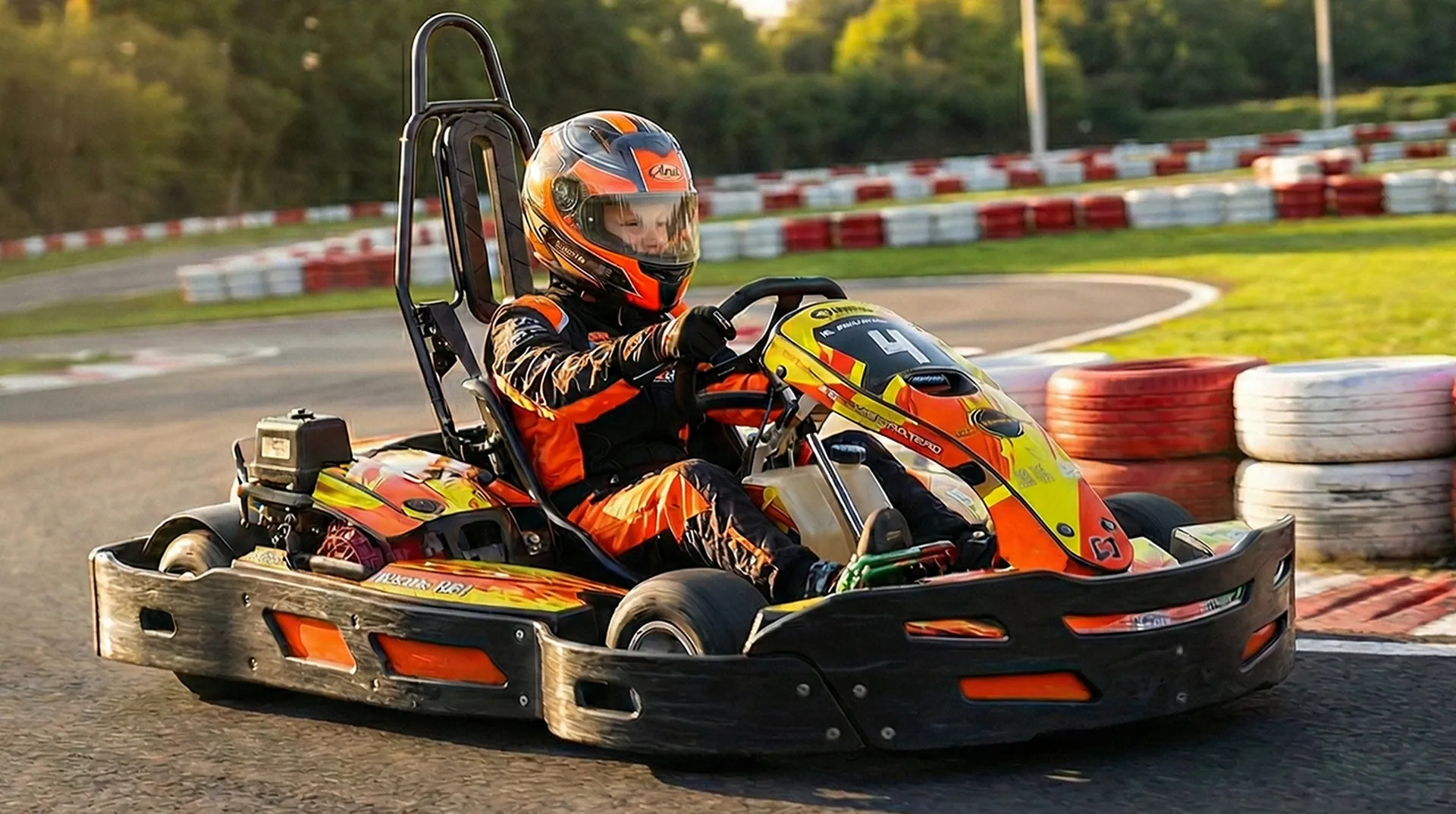 Karting Enfant en extérieur