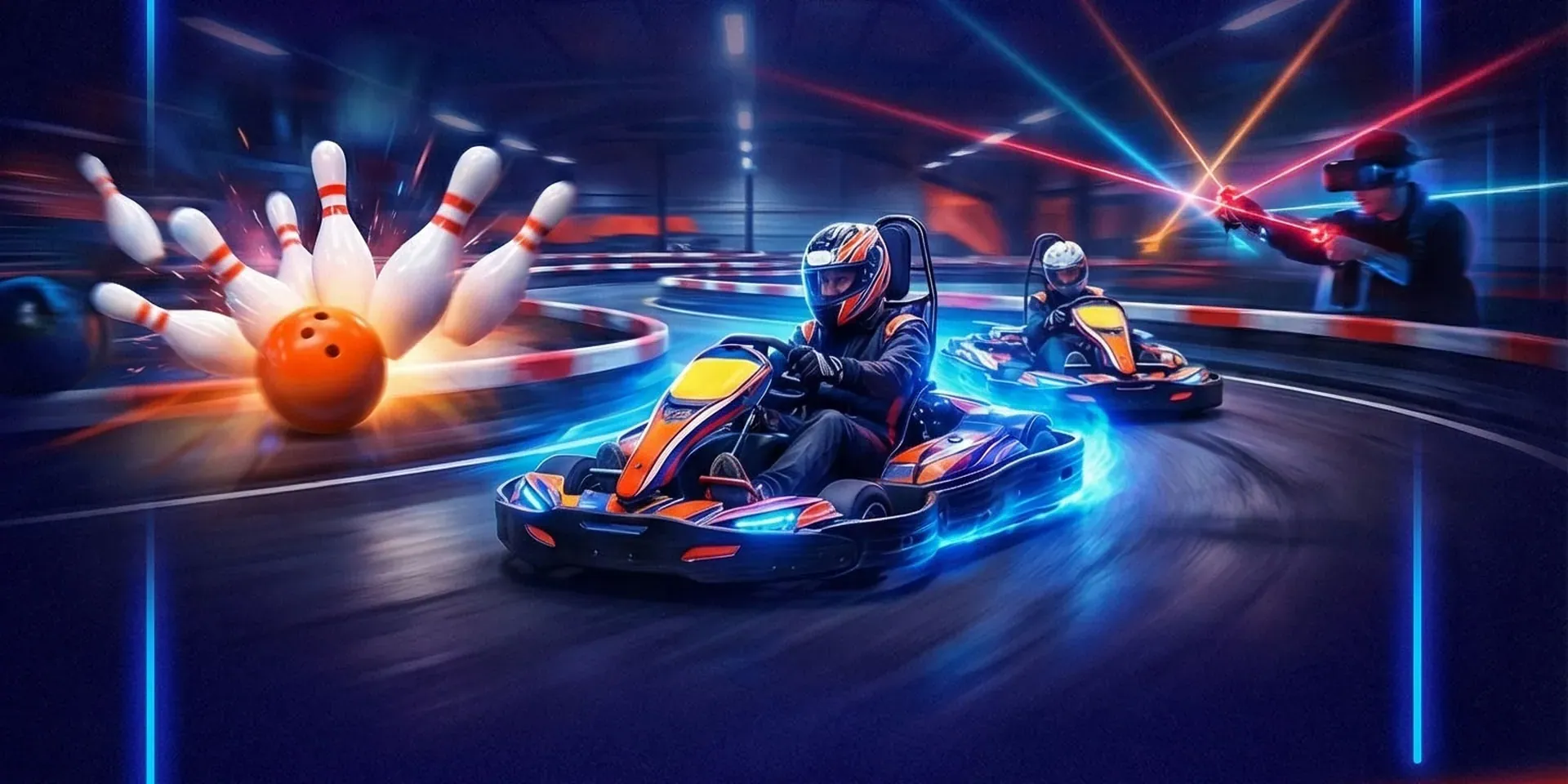 La Briqueterie Poincy - Karting, Bowling, Lasergame en Seine-et-Marne